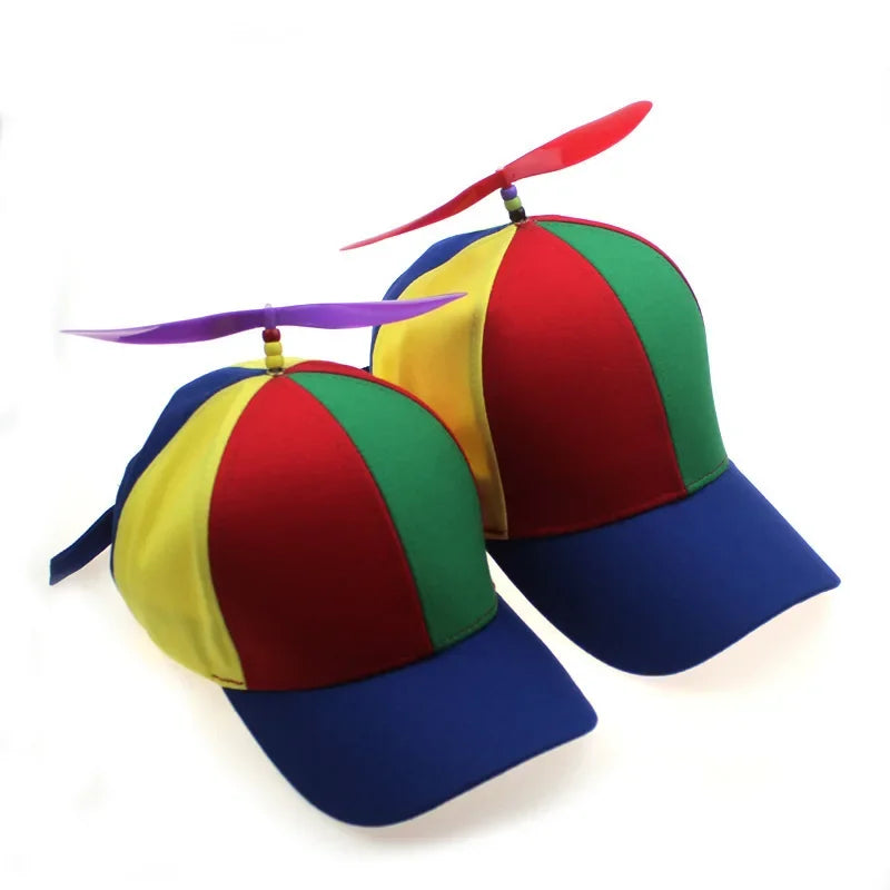 Fashion Colorful Bamboo Dragonfly Patchwork Baseball Cap Adult Size 52-61Cm