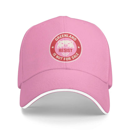 Hands Off Greenland Not For Sale Baseball Cap