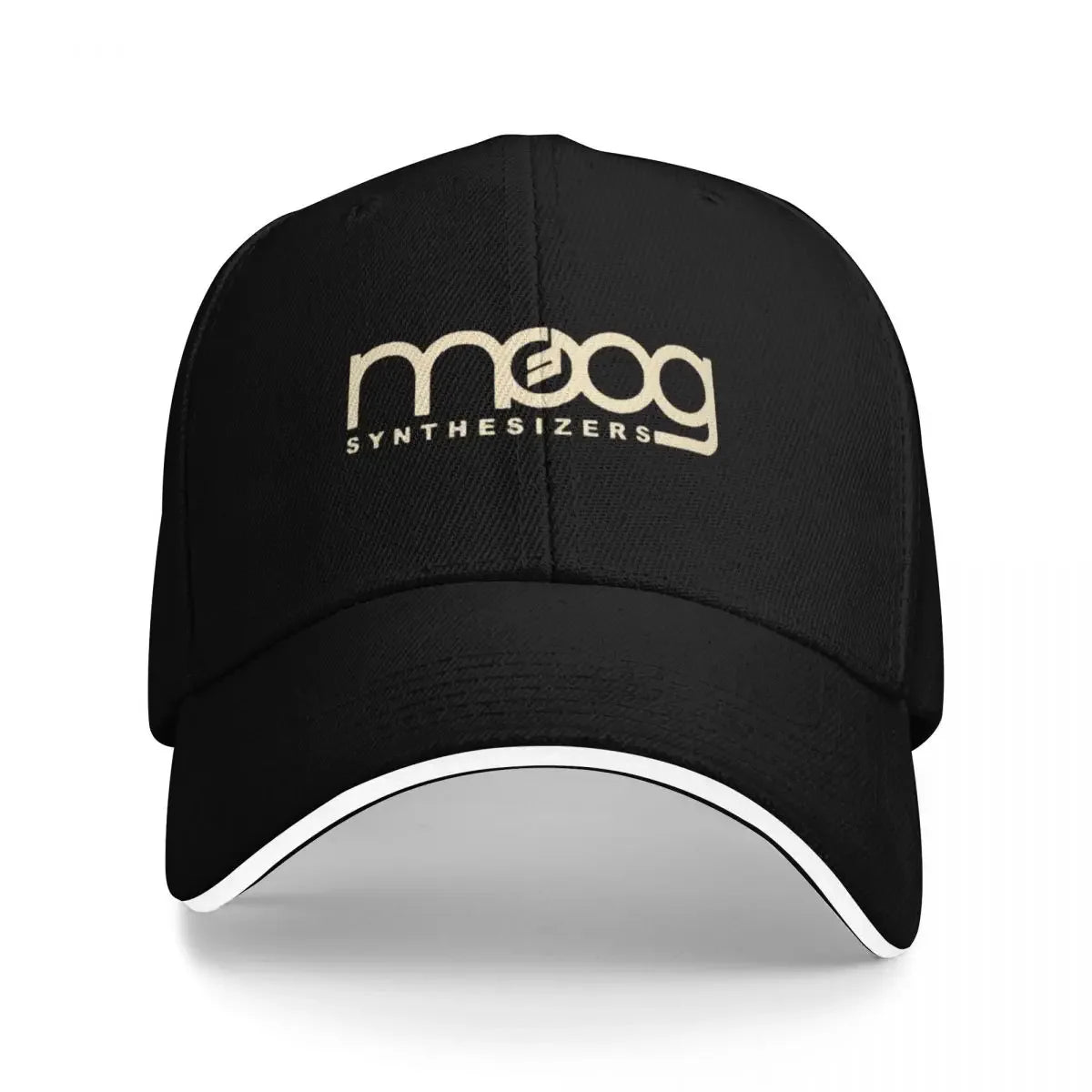 Y2K Golden Moog Synthesizer Baseball Cap