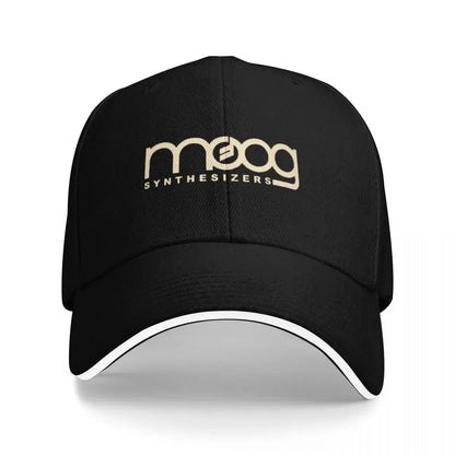 Y2K Golden Moog Synthesizer Baseball Cap