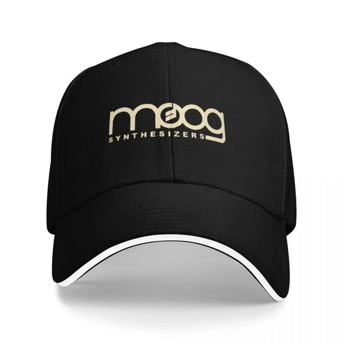 Y2K Golden Moog Synthesizer Baseball Cap