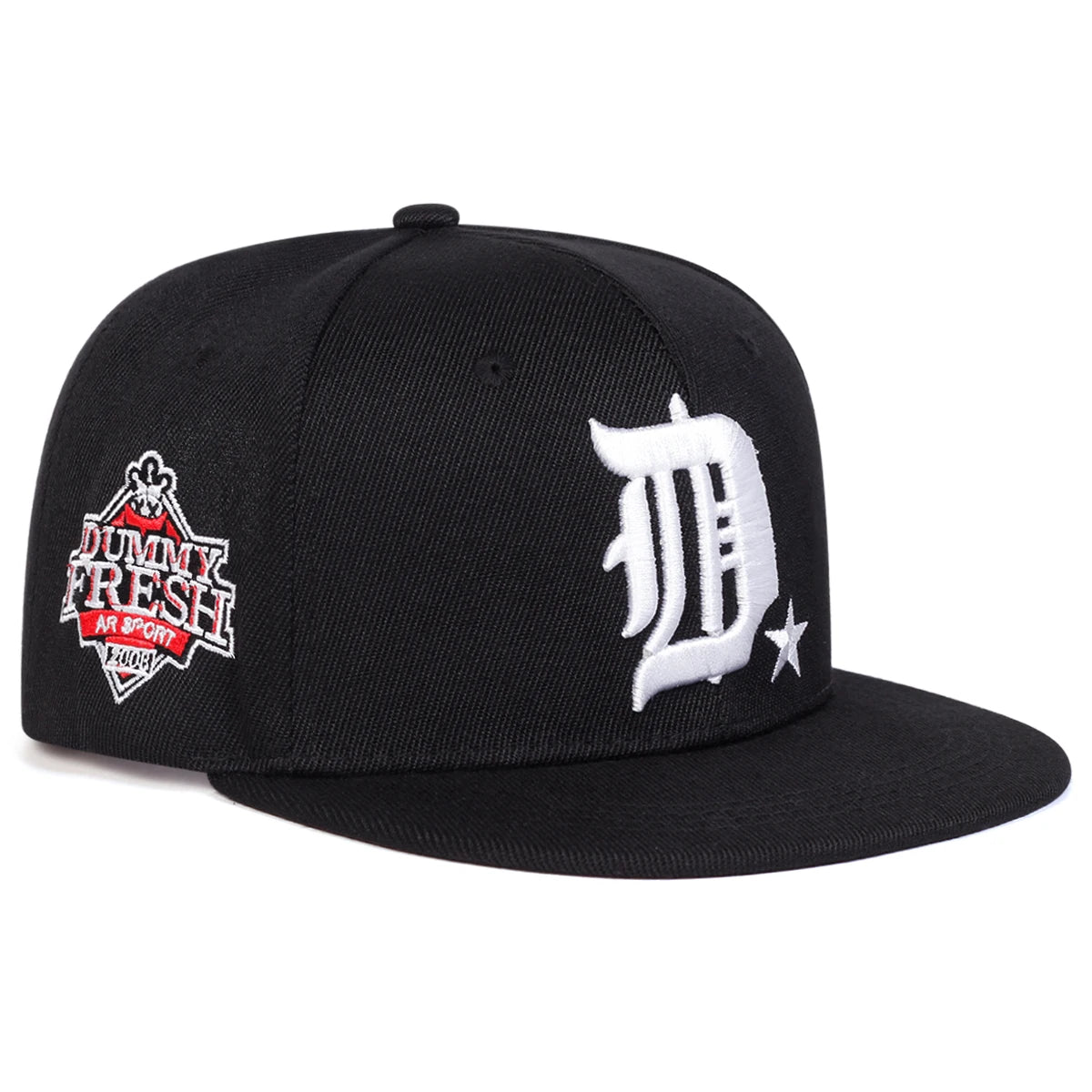 Dummy Fresh Embroidered Hip Hop Snapback Cap