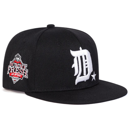 Dummy Fresh Embroidered Hip Hop Snapback Cap