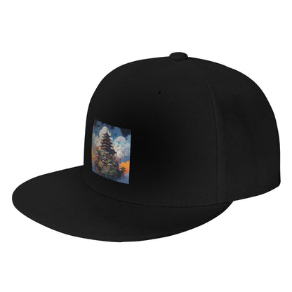 City House In The Clouds Snapback Cap
