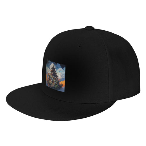 City House In The Clouds Snapback Cap