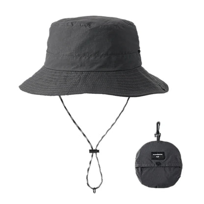 Foldable Waterproof 6cm Brim Outdoor Bucket Hat