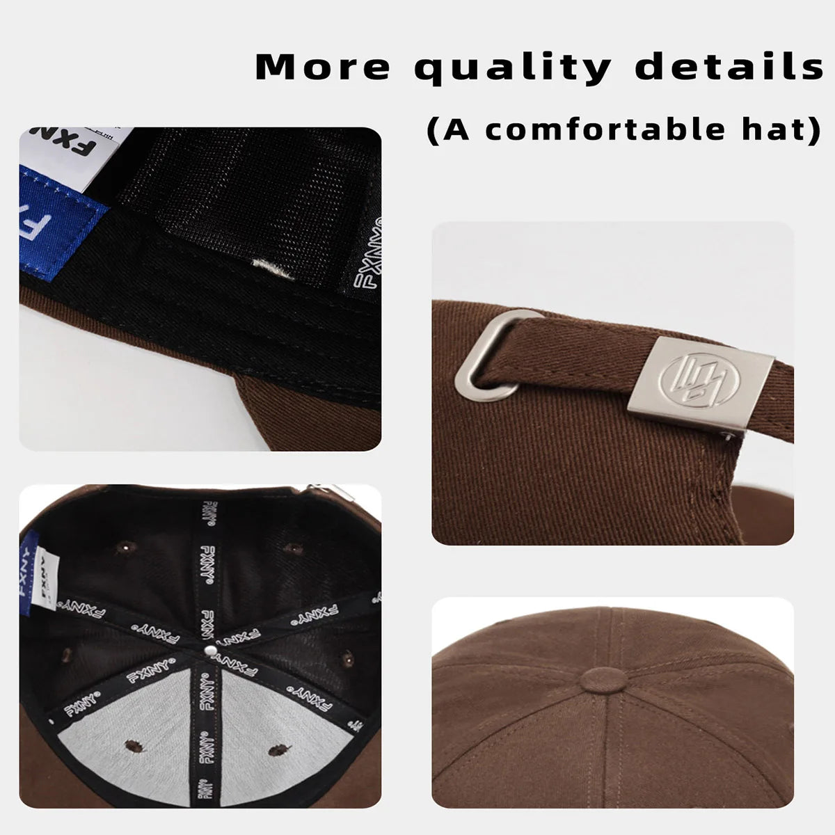Deep Top Large Brim Baseball Cap For Women And Men