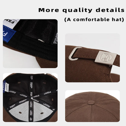 Deep Top Large Brim Baseball Cap For Women And Men