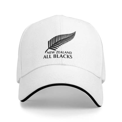 New Zealand All Blacks Print Sandwich Baseball Cap