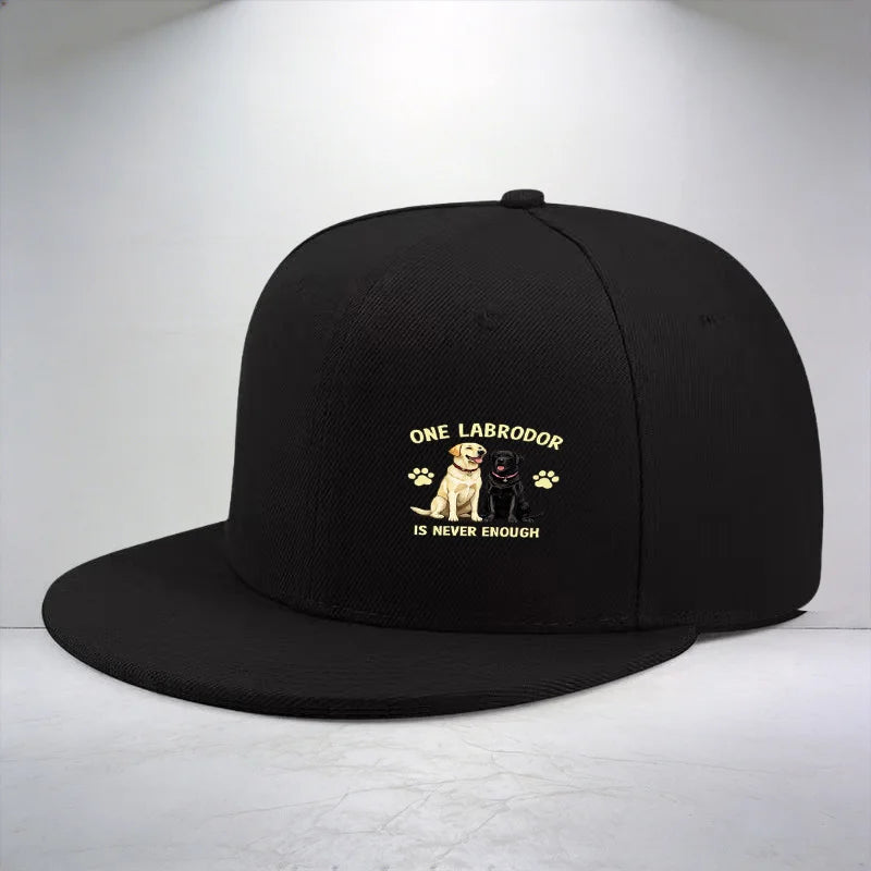 1 Labrador Retriever Print Hip Hop Cap