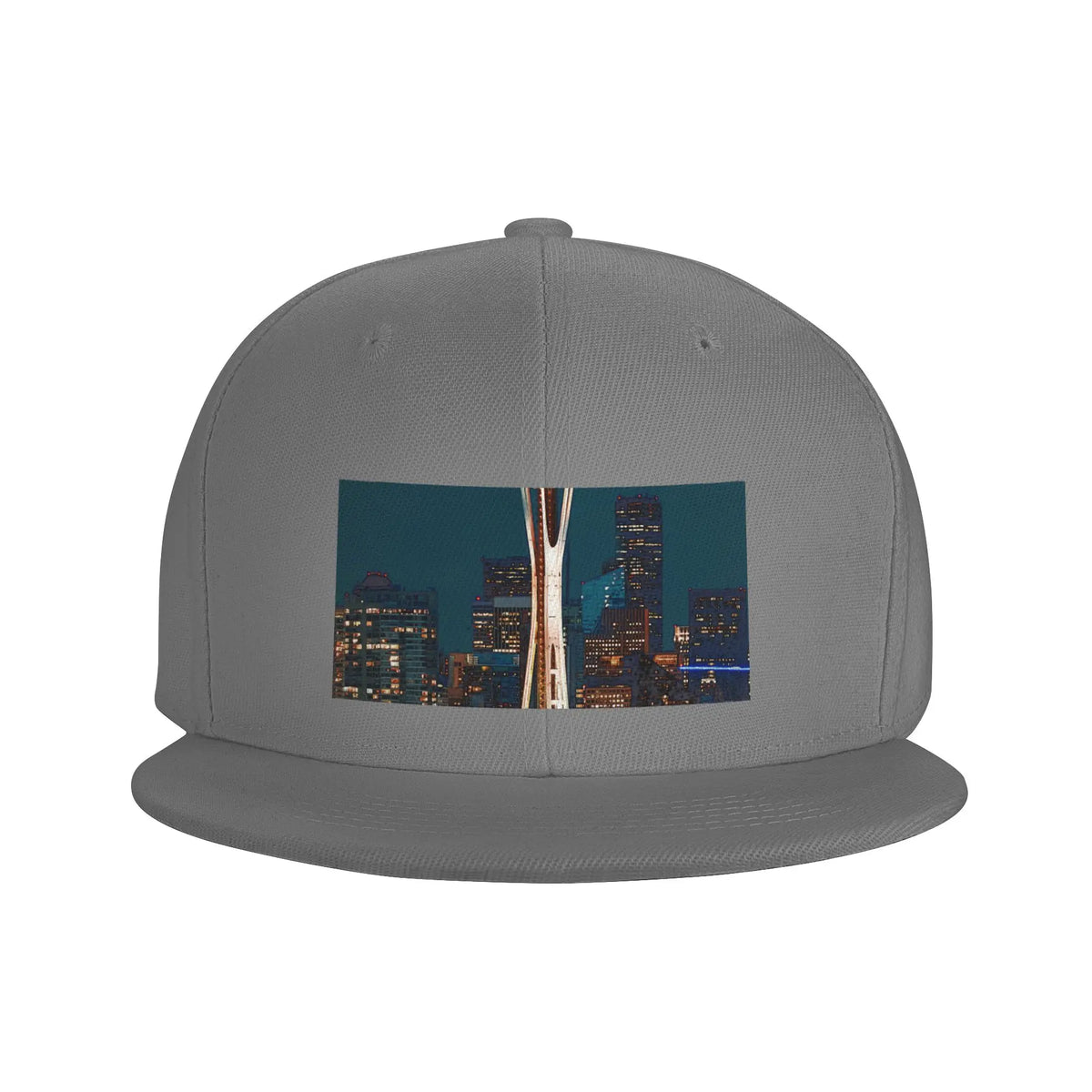 Seattle USA City Workwear Style Snapback Cap