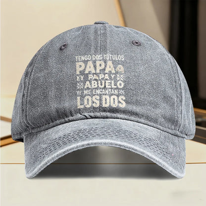 Retro Dad Grandpa Baseball Cap