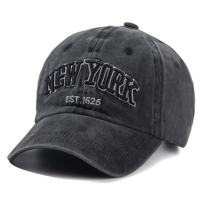 2026 New York Washed Cotton Cap For Men Women
