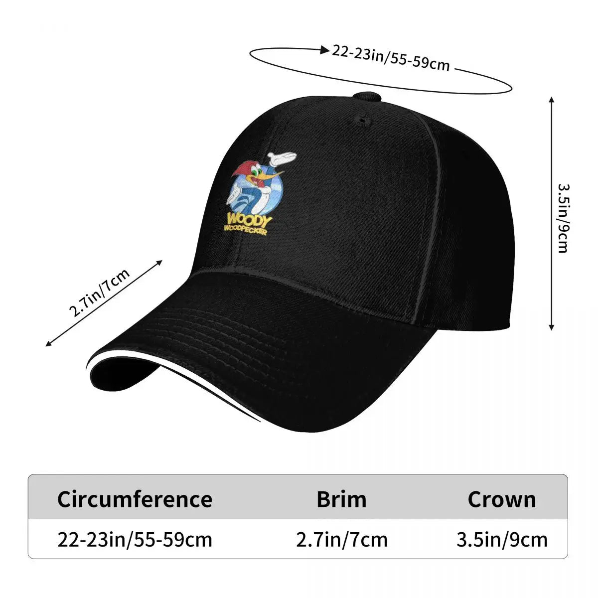 Woody Woodpecker Baseball Cap