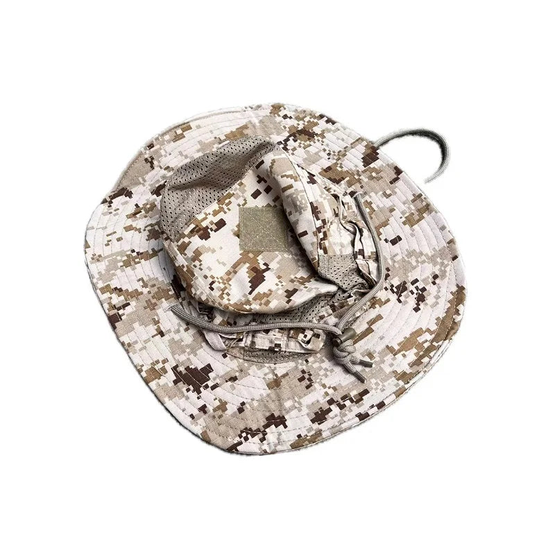 Breathable Round Brim Outdoor Sun Protection Bucket Hat
