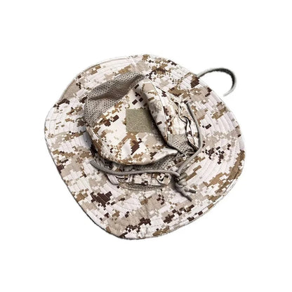 Breathable Round Brim Outdoor Sun Protection Bucket Hat