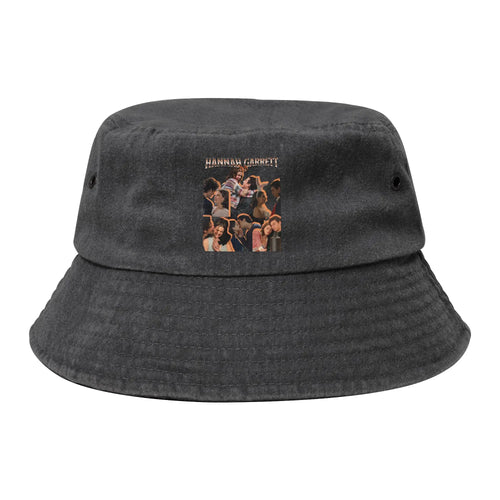 Unisex Distressed Washed Bucket Hat