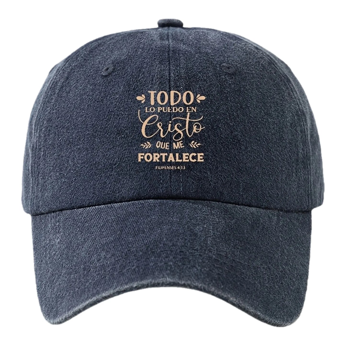 Christian Faith Washed Baseball Cap