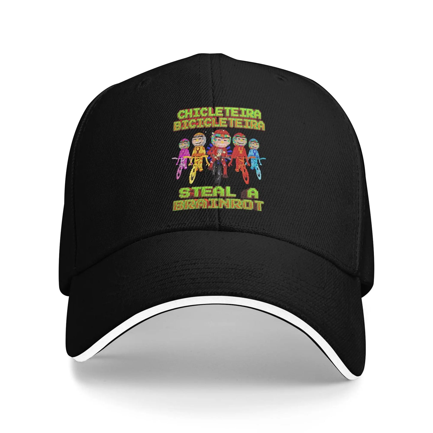 Bruh Ketupat Kepat Funny Brainrot Steal Baseball Caps