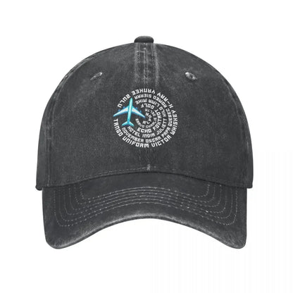 Phonetic Aviation Baseball Cap