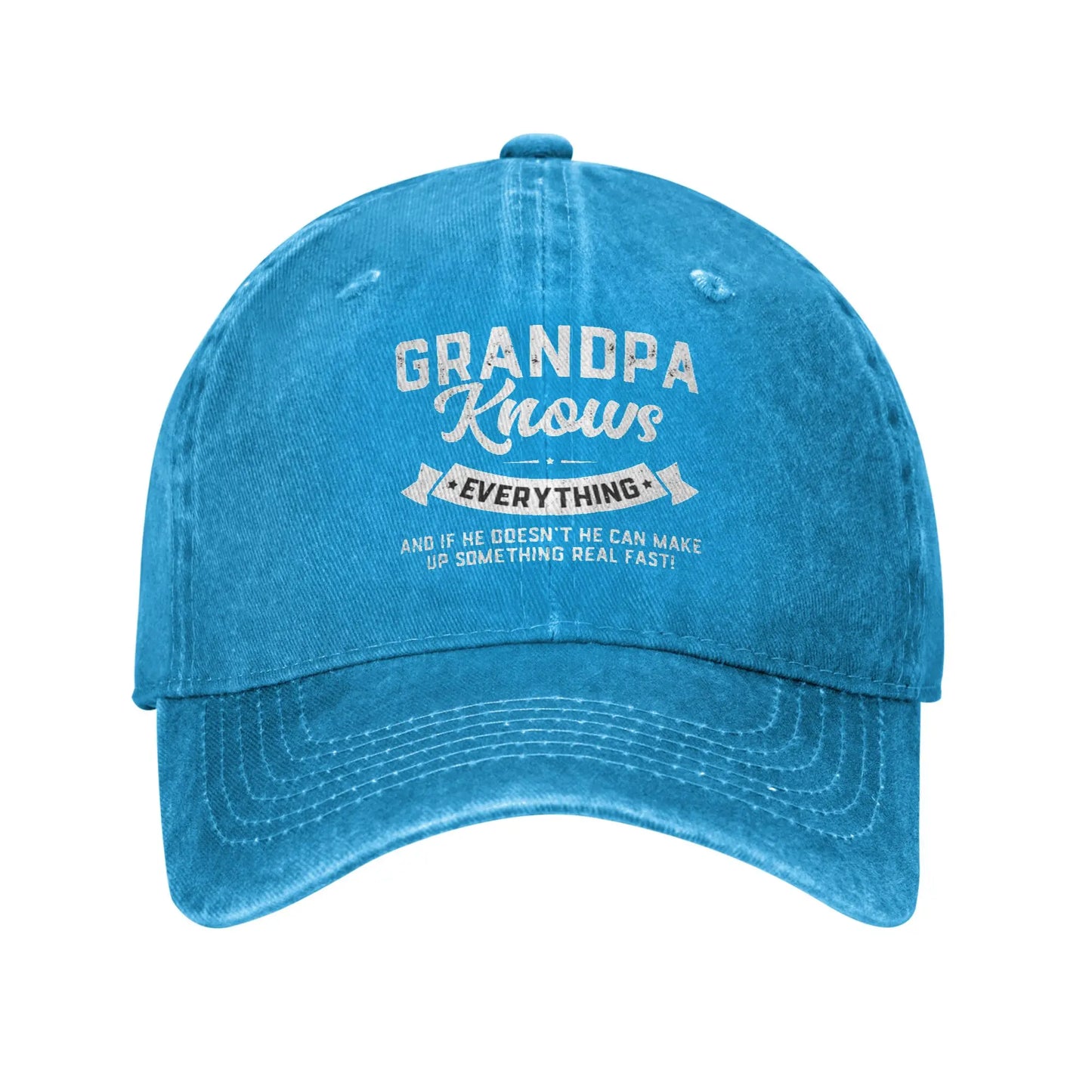 Grandpa Knows Everything Baseball Cap