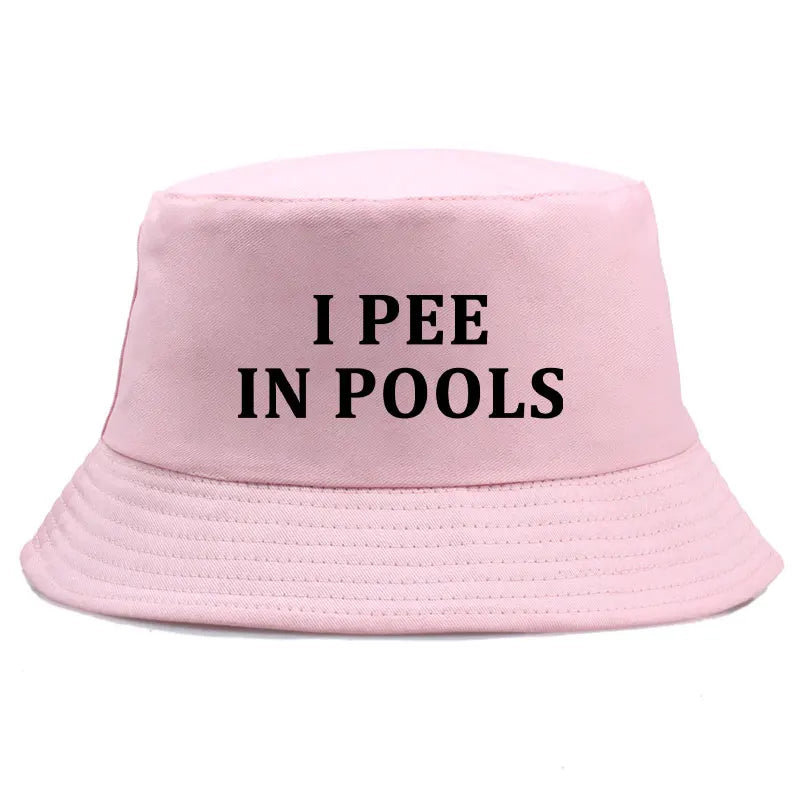 Funny Pool Party Cotton Bucket Hat