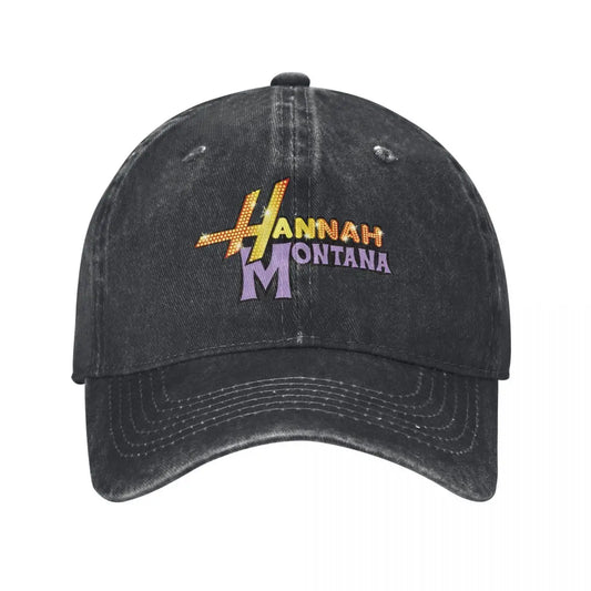 Hannah Montana Logo Baseball Cap Fashion