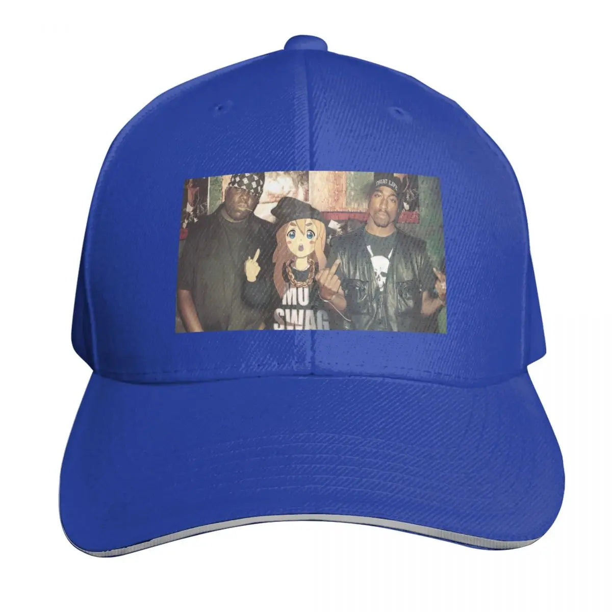 Moe Swag With My Homies Vintage Embroidered Baseball Cap