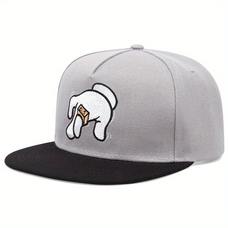 Luxury Cartoon Breathable Hip-Hop Trucker Snapback Cap