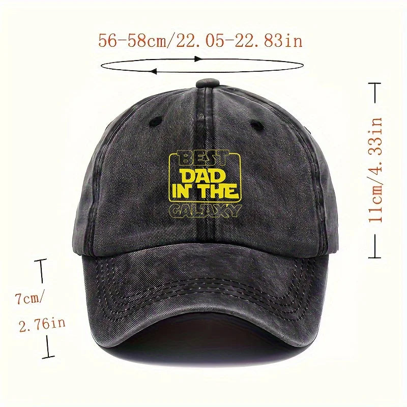 Best Dad In The Galaxy Baseball Cap