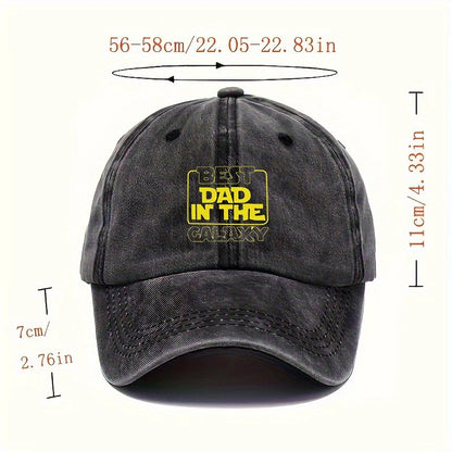 Best Dad In The Galaxy Baseball Cap