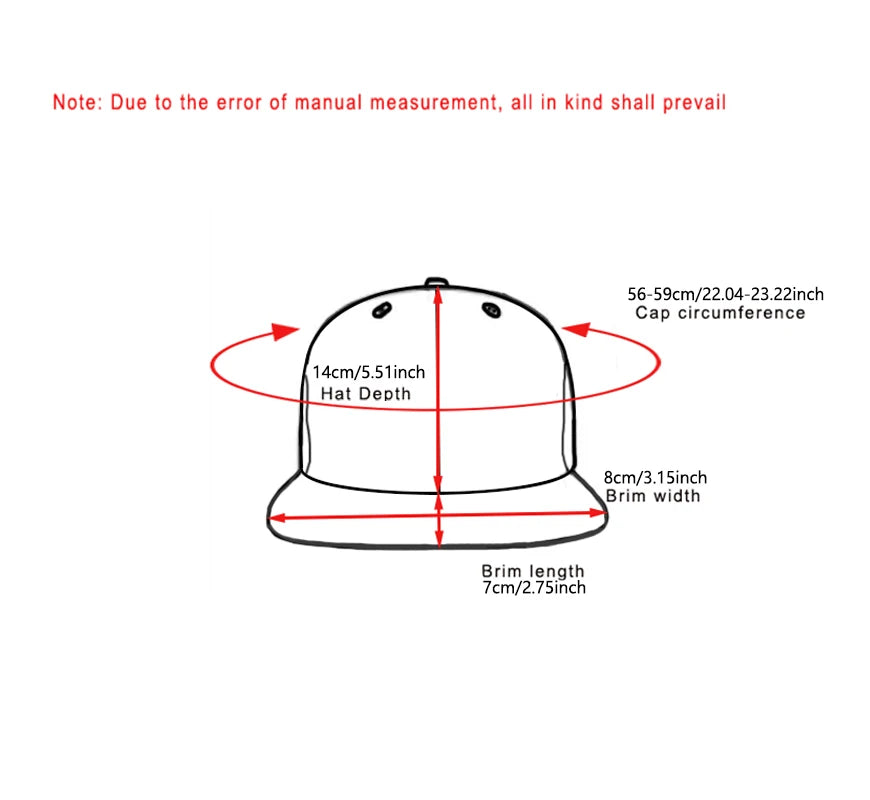 Exclamation Point Embroidery Hip Hop Snapback Cap