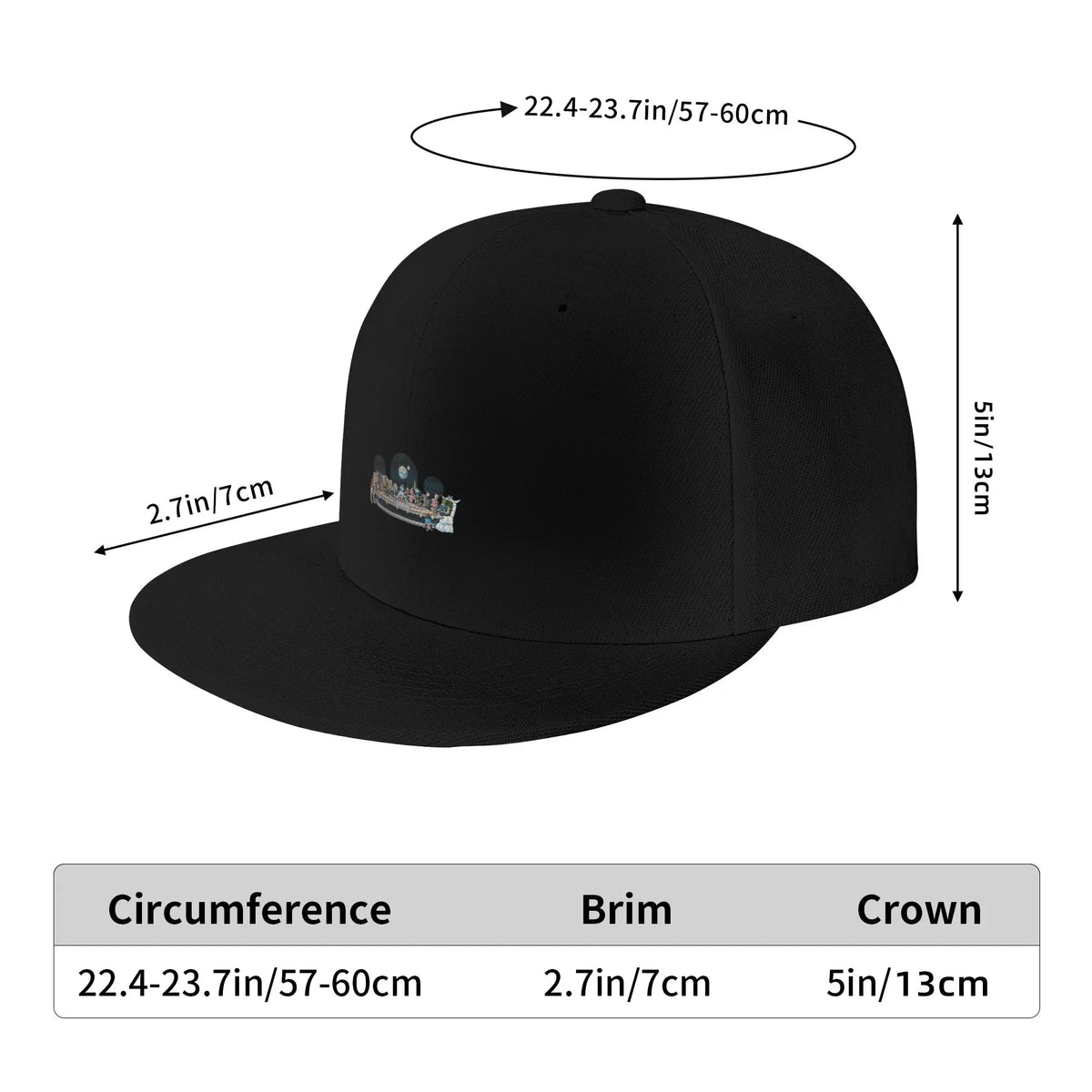 Bad Fighters Dinner Fashion Snapback Cap