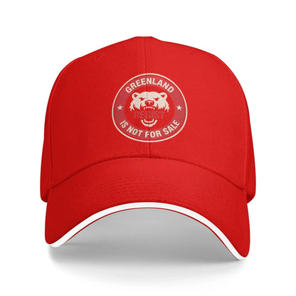 Hands Off Greenland Not For Sale Baseball Cap