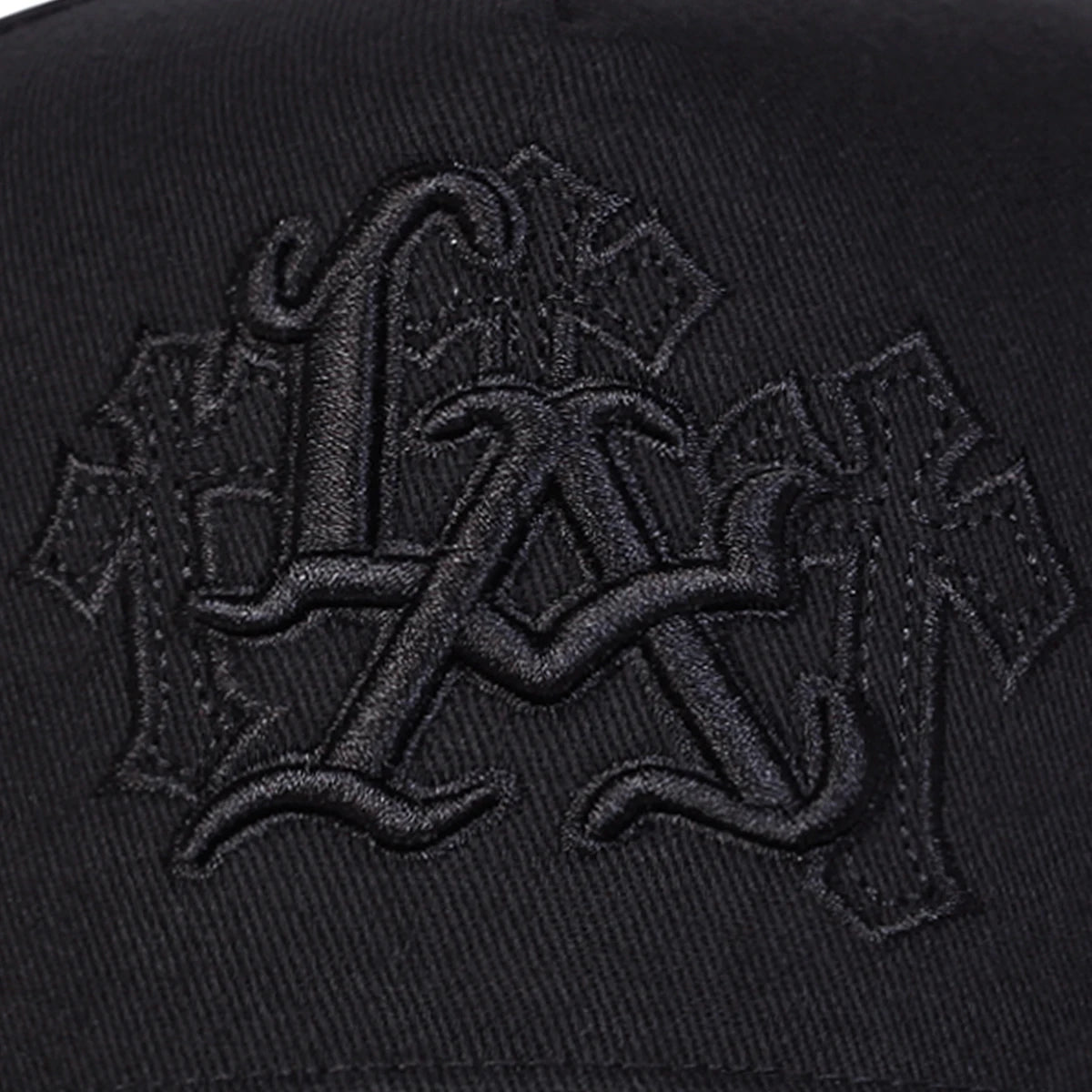 LA Cross Embroidery Outdoor Baseball Cap