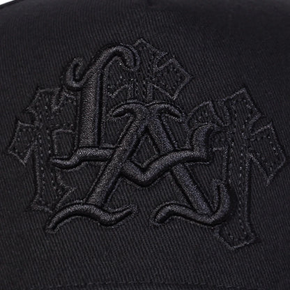 LA Cross Embroidery Outdoor Baseball Cap
