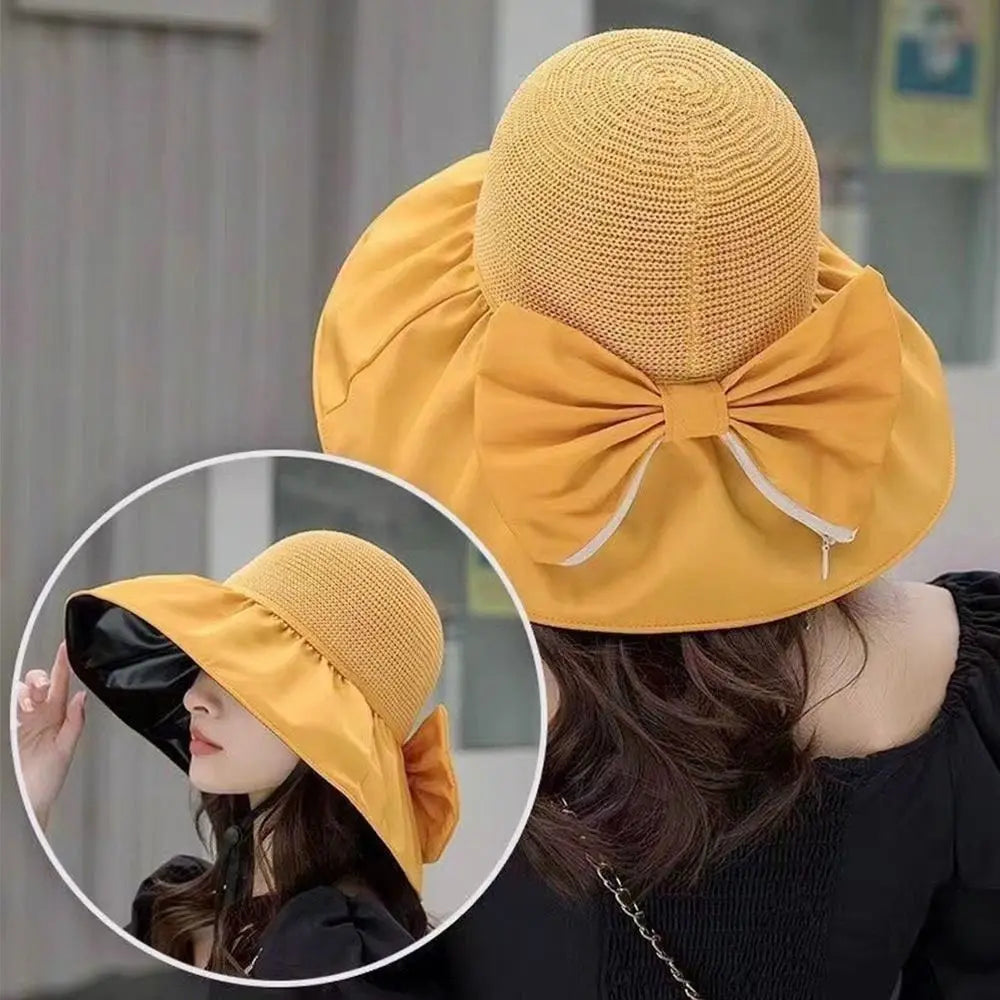 Summer Women Bucket Hat Anti UV Sun Hats