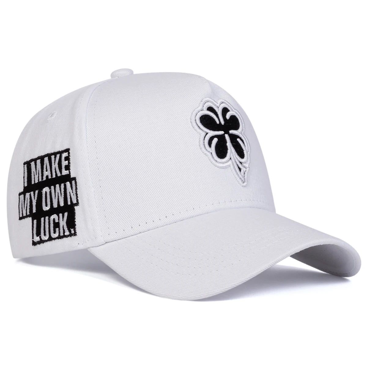 Clover Embroidery Mesh Outdoor Baseball Cap