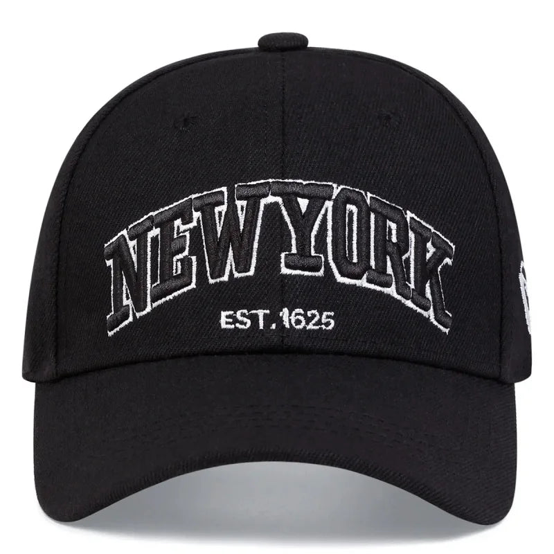 New York Embroidered Adjustable Snapback Cap
