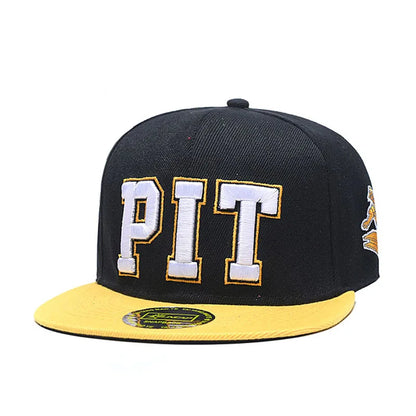 Charlotte Cap Blue Basketball Hip-Hop Snapback Cap