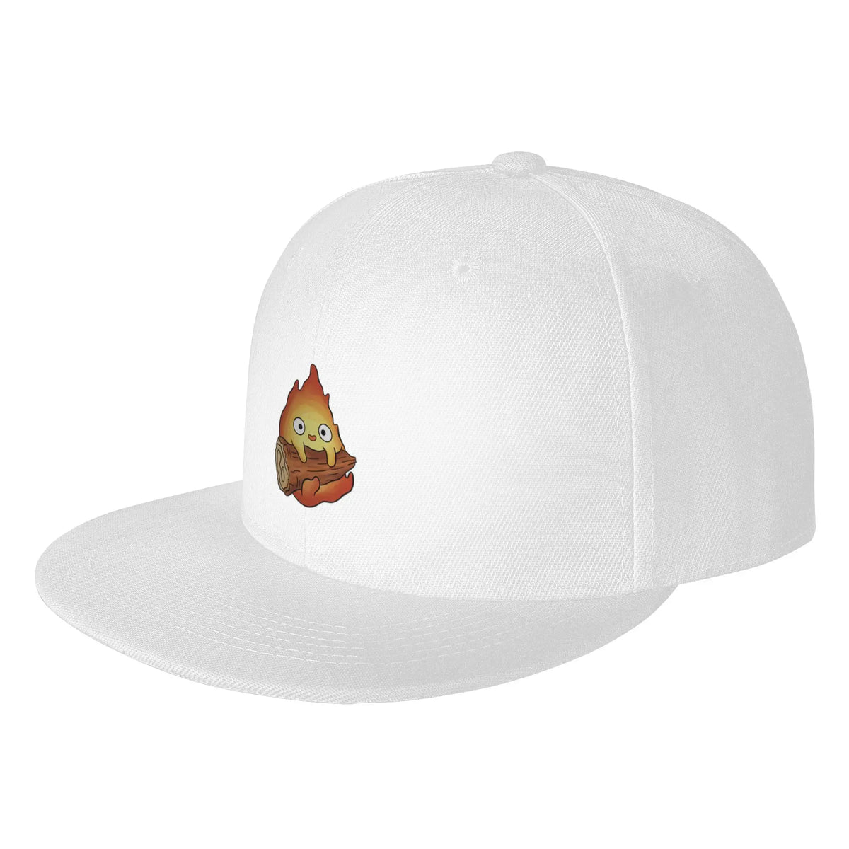 Calcifer Spirited Away Anime Graphic Snapback Cap