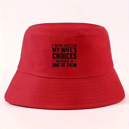 Wife's Choices Foldable Breathable Bucket Hat