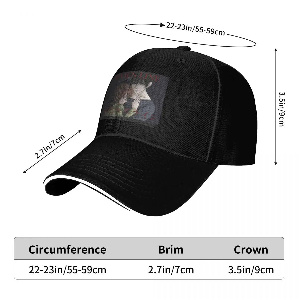 Devil’s Line Embroidered Baseball Cap