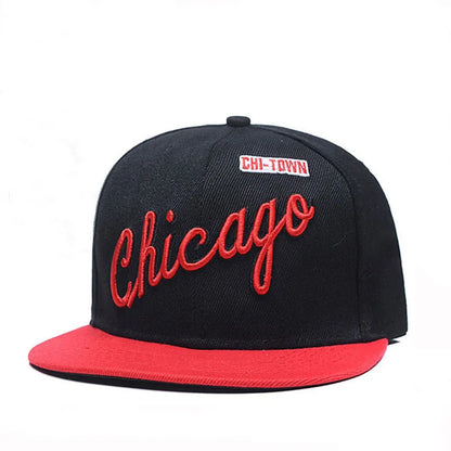 Charlotte Cap Blue Basketball Hip-Hop Snapback Cap