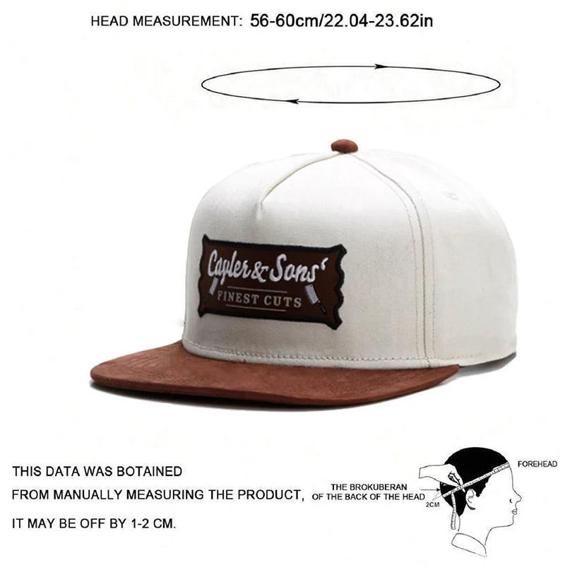 FINEST CUTS Embroidery Street Snapback Cap