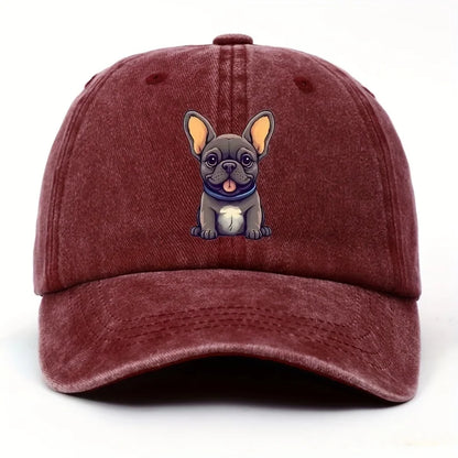 Fantasy Dog Print Outdoor Baseball Cap