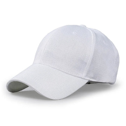 Oversize XXL Faux Linen Men Women Baseball Cap Size 56-59cm 60-65cm