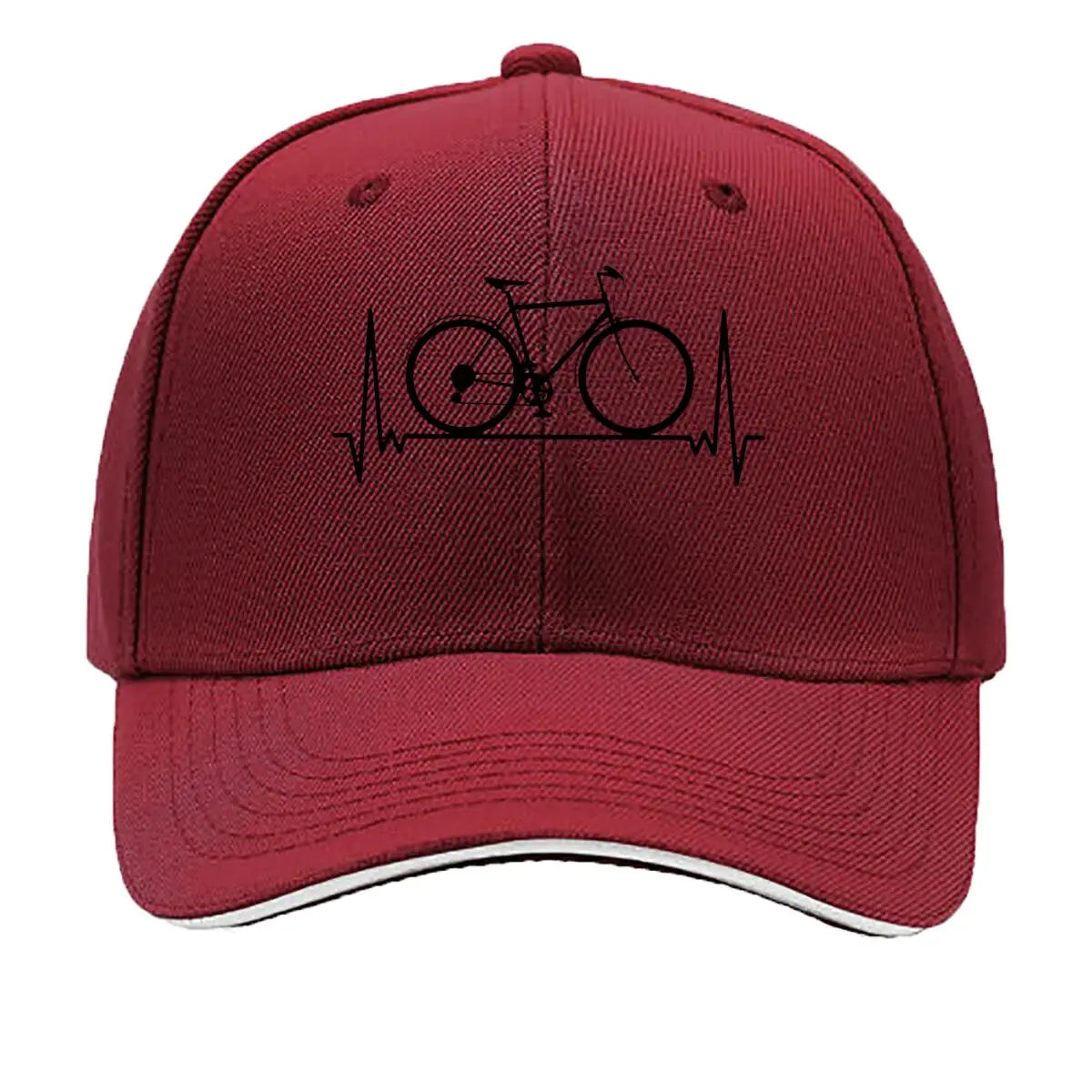 Lightweight Aluminum City Bicycle Baseball Cap