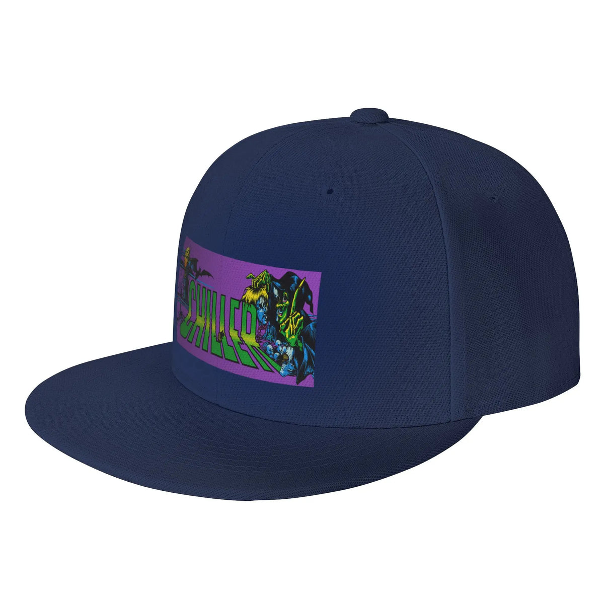 Chiller Retro Arcade Gaming Graphic Snapback Cap