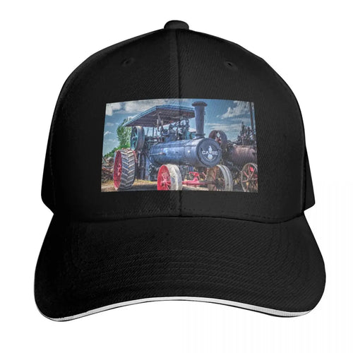 Case Steam Traction Engine Vintage Baseball Cap